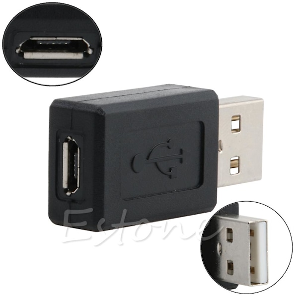 Usb 2.0 A Male To Micro Usb B 5 Pin Female Adapter Converter Connector