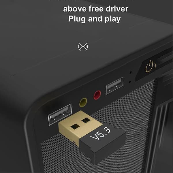 Langaton USB Bluetooth 5.3 -sovitin Bluetooth 5.3 -lähetin musiikkivastaanotin