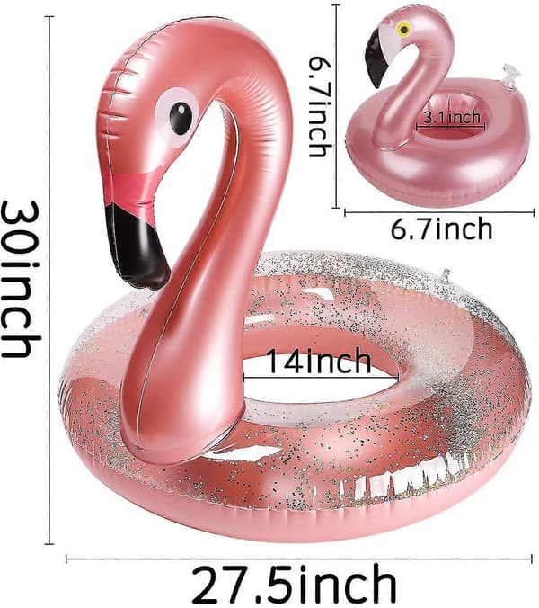 2-pack Uppblåsbar Pool Float Dryckeshållare Set Elegant Vinyl Flytande Pool