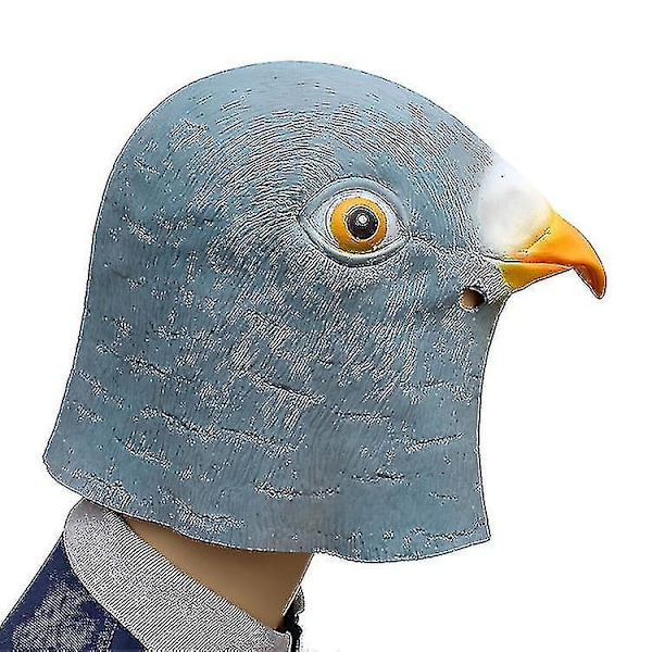 Pigeon Mask Cute Animal Latex Halloween Mask Animal Costume Theater Mask Novelty Latex Masks