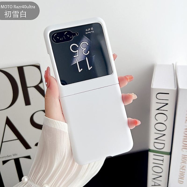 Phone case Motorola Razr 40 Ultralle Takana näytönsuojalla Erittäin ohut naarmuuntumaton Motorola Razr+ Plus 2023 case