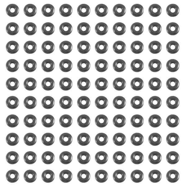 100 st O-ring i nitrilgummi 6 x 2 mm