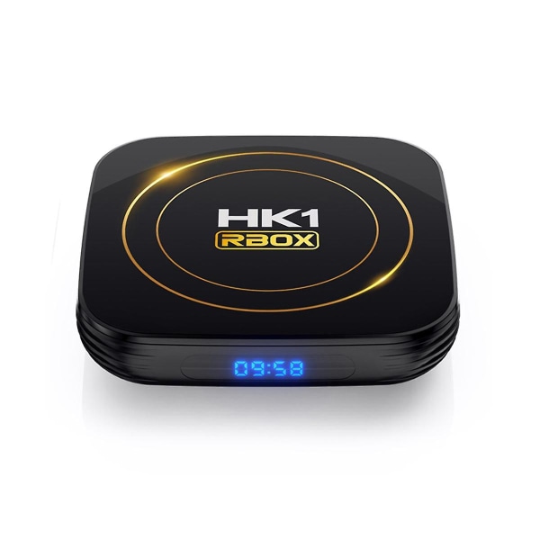 Hk1rbox H8s Android 12.0 Smart Tv Box 2,4g 5,8g Dual Wifi H618 Quadcore 2gb 16gb Eu Plug