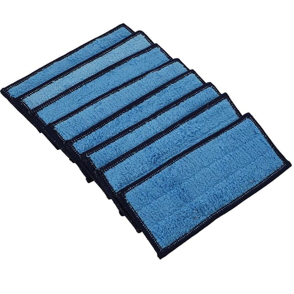 8 Pakk Mikrofiber Våt Moppputer Vaskbare Gjenbrukbare Erstatning