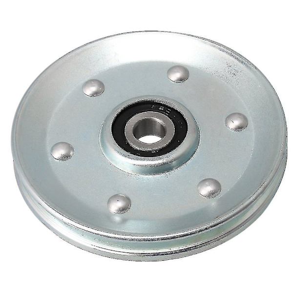 V-type Jernlager Kabeltrinse for Garasjeportåpner 90x10mm Sølv--