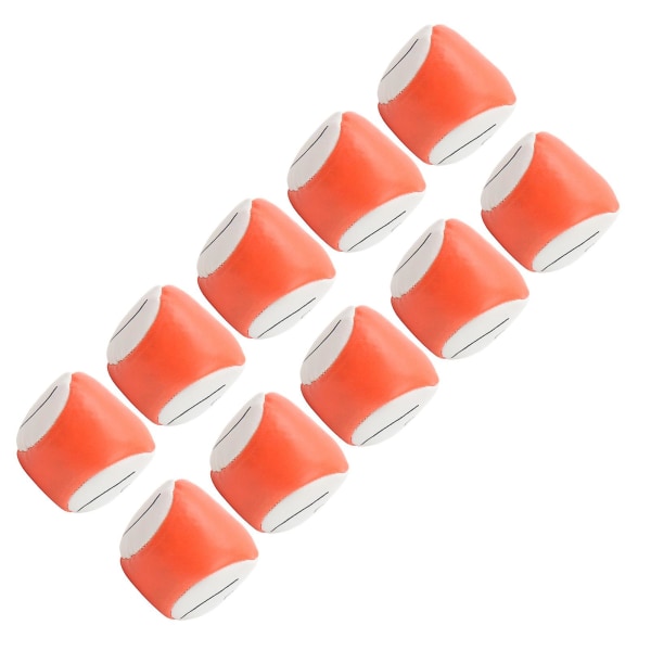 10 stk sækkestole Søde følelser mønster runde cornhole poser kaste sandsække til udendørs strandspil