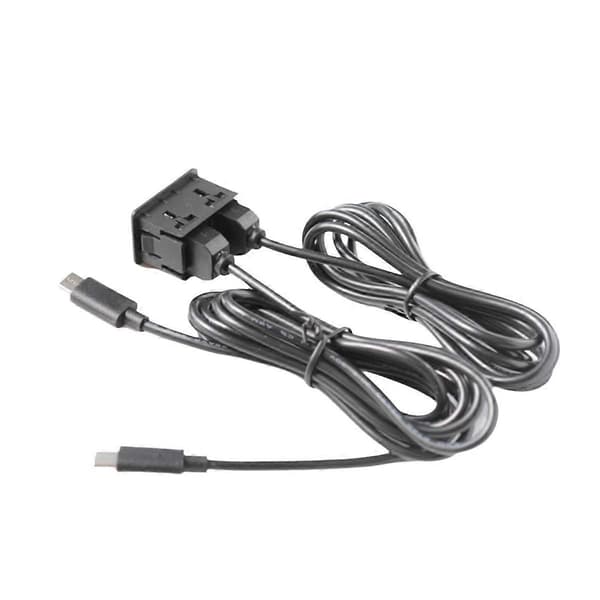 Bil Android Navigation Maskin Dubbel TYPE-C Ingång till Dubbel USB-gränssnittspanel Adapterpanel