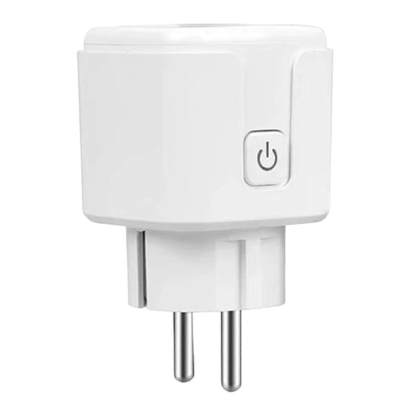Tuya WiFi Smart Socket Plug 16A/20A EU - Strømovervåking og APP-kontroll fungerer med Alexa Google Home 16A EU PLUG