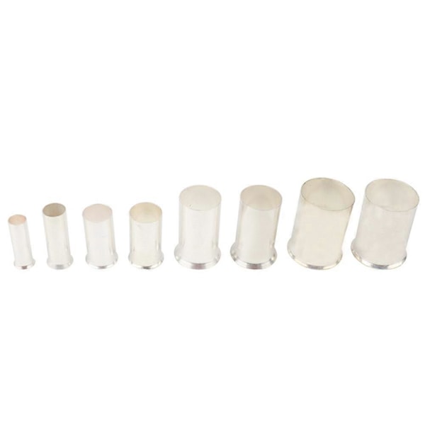 190 kpl (AWG 8 6 4 2 1 2/0) 2/0-8 Gauge Johdinholkkisarjat Pinnoitettu Kupari Puristusliitin Holkit Pin Johtimen Pää