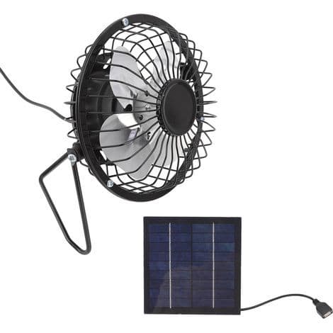 Fotovoltaisk solpanelmontering, ventilationssystem, mini bærbar USB køleventilator 5v 2.5w
