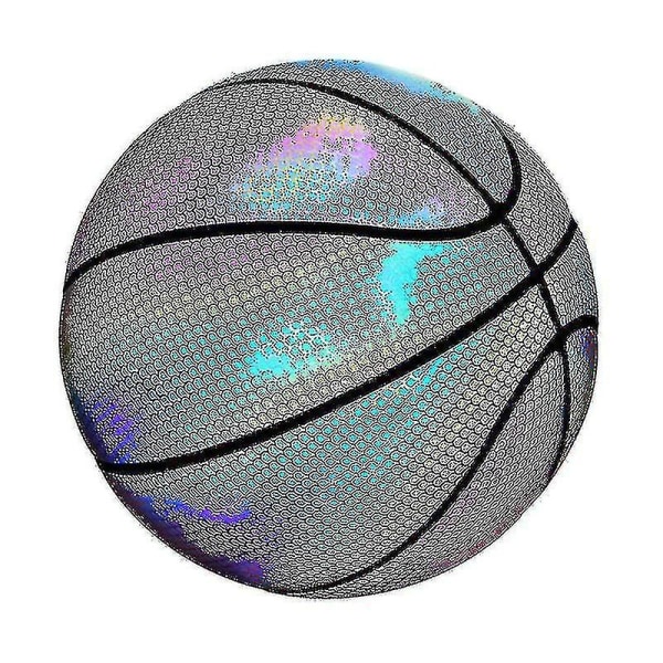 Holografisk färgglad reflekterande basket(,)