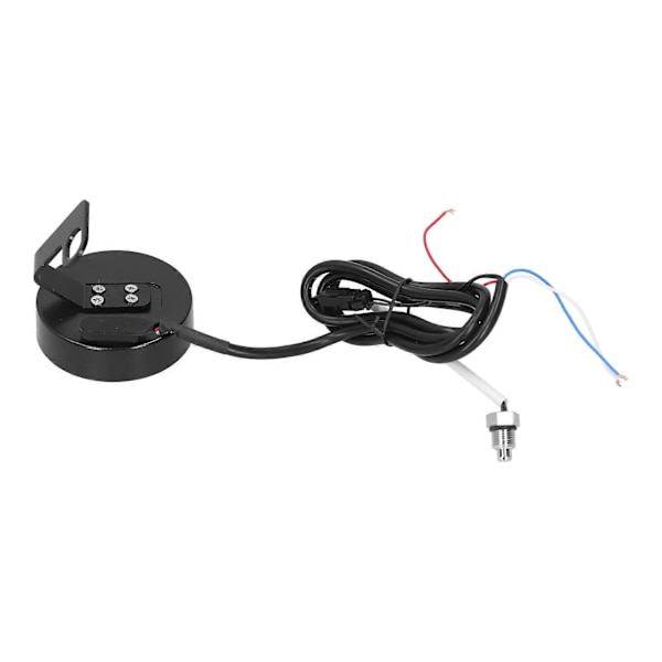 924V Universal LED Digital Display Motorcykel Vattentemperaturmätare USB Laddningsbar Tid Voltmeter