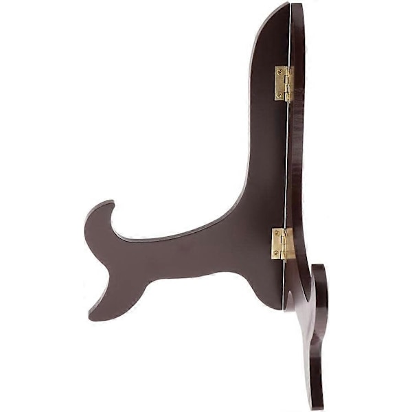 2 kpl - Puinen Näyttöhylly Easel Näyttö Kuvajalusta Tukilevy Kuvien, Kirjojen ja Koristeiden Näyttämiseen - 22,8 cm/9\"