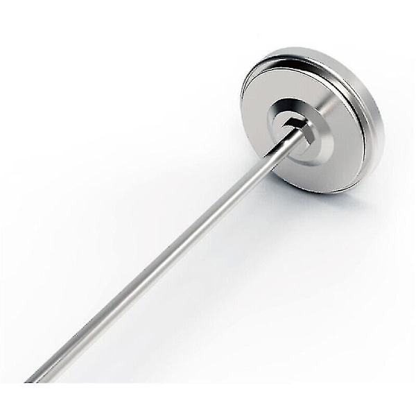 Kompost Termometer - Rustfrit Stål Dial Termometer Til Hjem & Have Kompostering - 54mm Diameter C & F Dial, 500mm Temperatur Sonde Kompost Accelerator