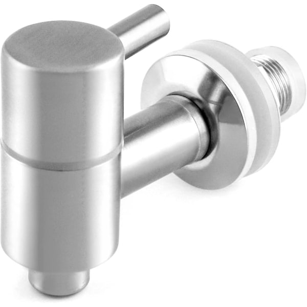 Stainless Steel Metal Spigot Replacement Tap For Beverage Dispenser And Homebrew Barrel, 16mm-3