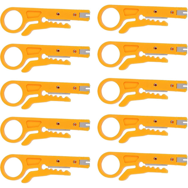 Nätverkskabelavskärare, 10 st mini kabelavskärare, för CAT5, CAT5e