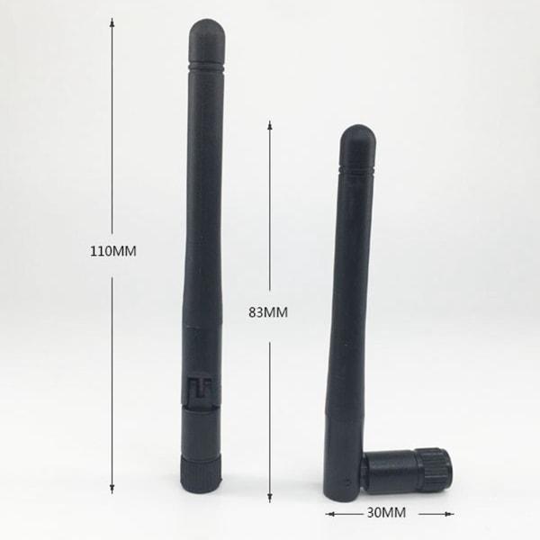 4 kpl 433 MHz Omni-suuntainen antenni Tx433-jk-11 2.5 dBi Joustava SMA-liitin 433 MHz Omni A