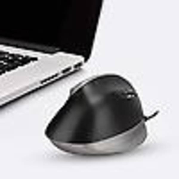 Ergonomisk mus, USB optisk vertikal mus, 6D ergonomisk design 1200DPI vertikal USB kablet mus for
