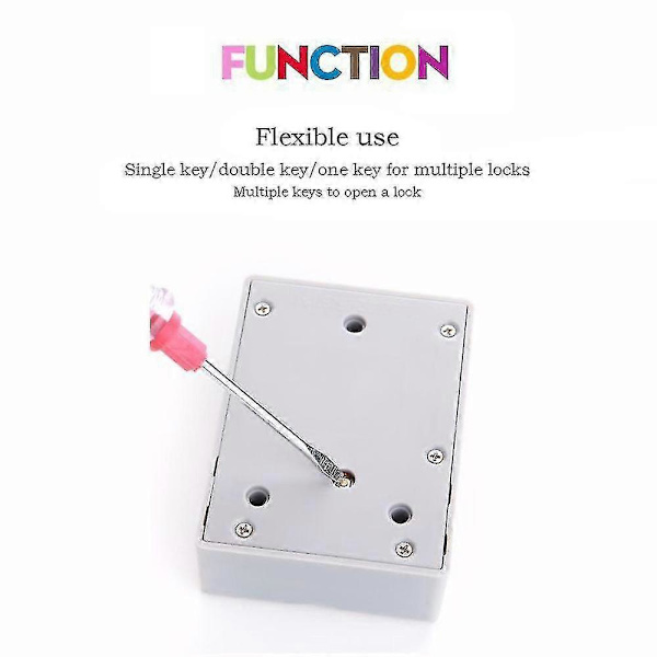 DIY RFID-lukko puukaapin laatikon lukolle - näkymätön elektroninen kaapin lukko
