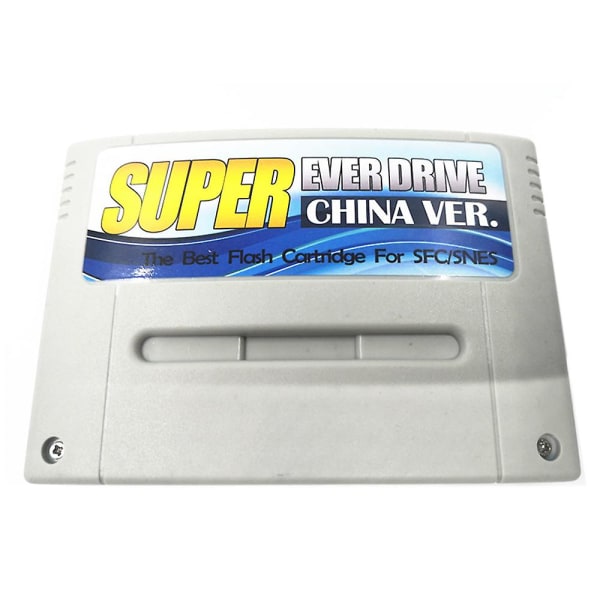 Super Diy Retro 800 In 1 Pro Game Cartridge-kompatibel 16-biters spillkonsollkort Kina-versjon kompatibel Super Ever Drive-kompatibel Sfc/snes