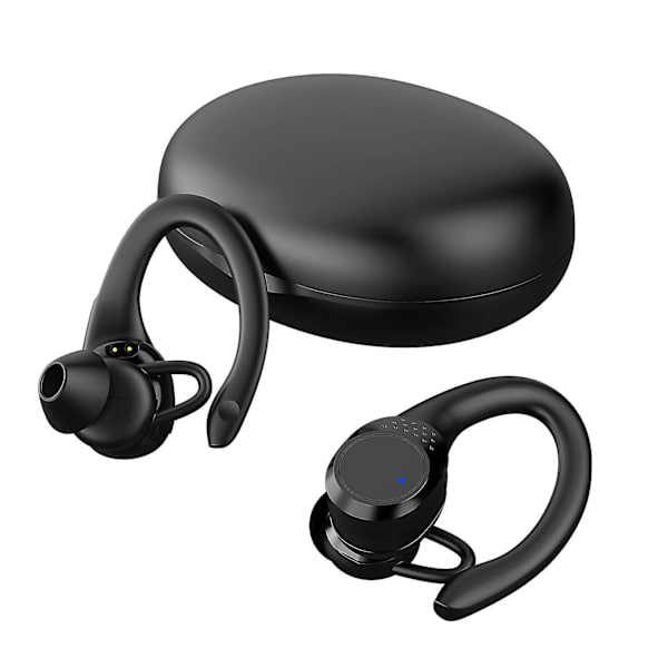 Melua kuulokkeet, jotka poistavat melun, uudet 5.2 Bluetooth-kuulokkeet, yöjuoksuvalot, langattomat kuulokkeet, urheilukuulokkeet, melunpoisto, mukavat