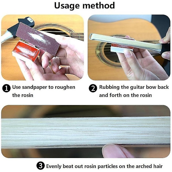 Gitarrbåge Pickaso Gitarrbåge Gitarrplock Akustisk Gitarrspel Kreativ Gåva Gitarrälskares Gåva
