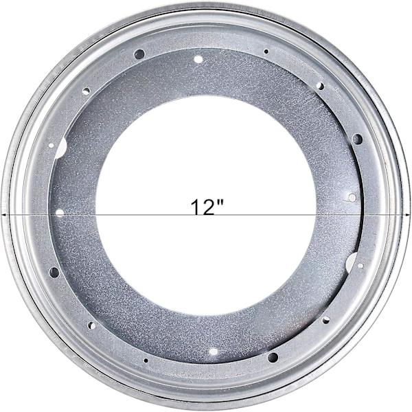 2 Pak 12-tommer Lazy Susan 5/16 Tyk Drejeskive