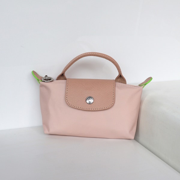 Longchamp mini dumpling -laukku crossbody käsilaukku naisten laukku mini pieni laukku rei'ityksellä ja olkahihnalla