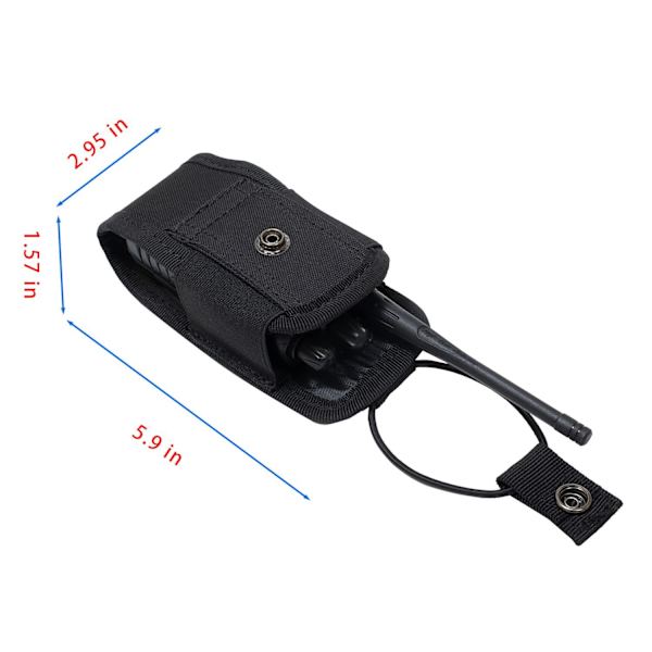 Ny utomhus walkie-talkie väska Molle tillbehörsväska sport och fritid kamouflage midjeväska