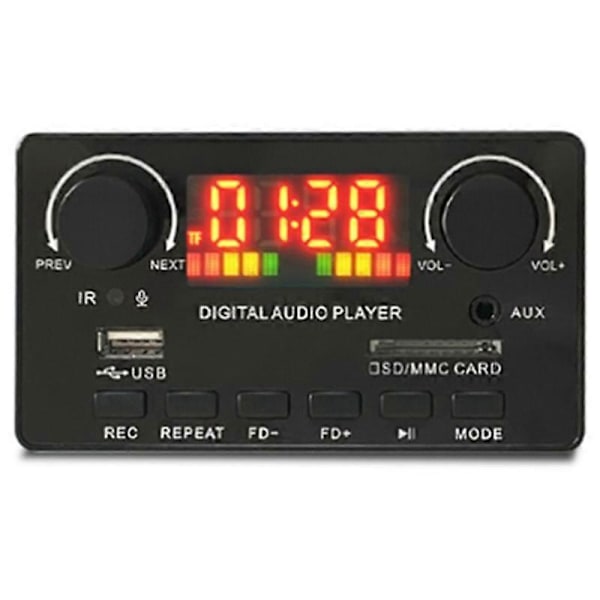 Bluetooth Effektforstærkerkort 2X40W Bil Audio MP3 Dekoder Stereo Musikforstærker Bluetooth Modul