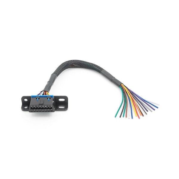 Universal Obd2 16-pins hunnkontakt for å åpne Obd-kabel hunnforlengelseskontakt båndgrensesnitt
