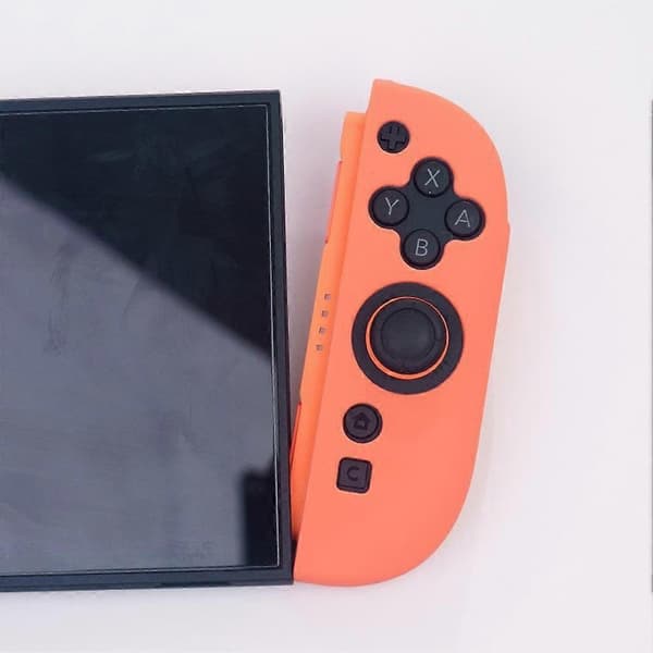 Silikondeksel til Switch2-håndtak, svært elastisk, mykt silikonmateriale Black 2pcsA