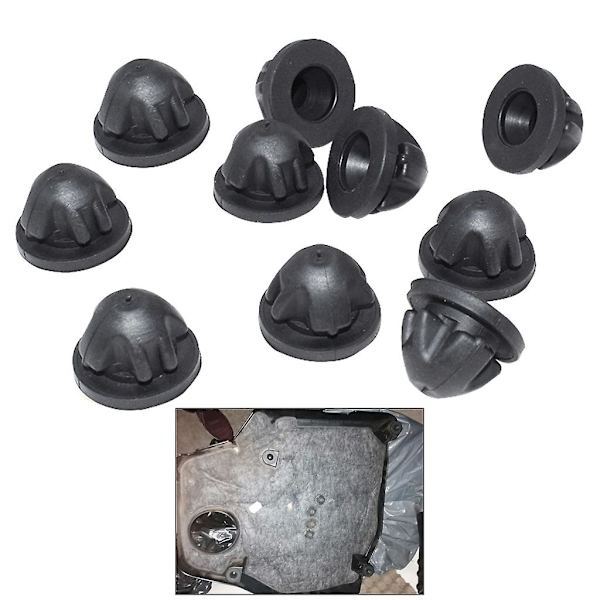 Til E88 E82 F20 Motor Top Cover Trim Gummimontering Grommet Bush Bump Stop 10stk