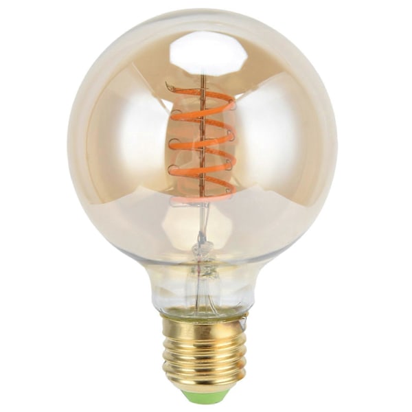 LED-lampa Vintage Flexibel Glödtråd E27 Lampfäste 4W Varmvit Guld 110V för Hem Bar Hotell