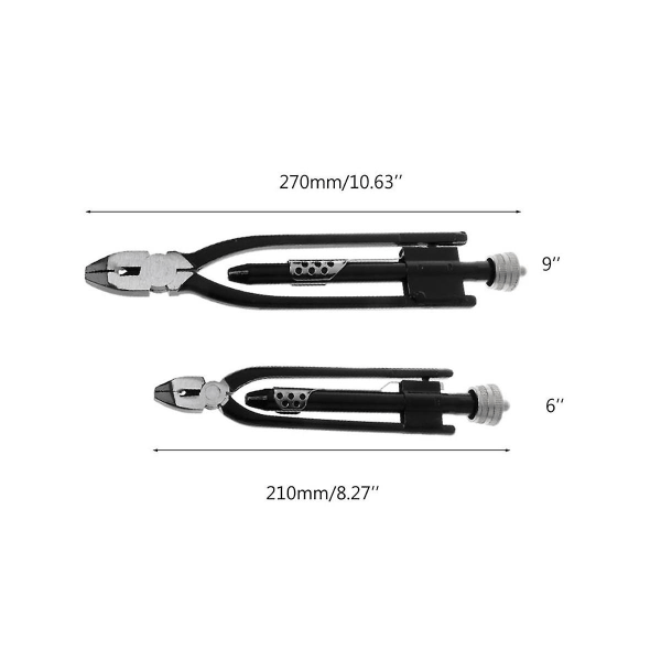 6 tommer Flysikkerhedstråd Vridtang Lås Vrid Vrider Med En Fjederretur Hårdt Arbejde Kæber