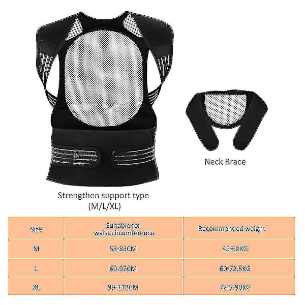 Magneettinen itsekuumeneva vyötärö- ja selkätuki, olkapään asennonkorjain, selkärangan lannetuki, vyö, kivunlievitys