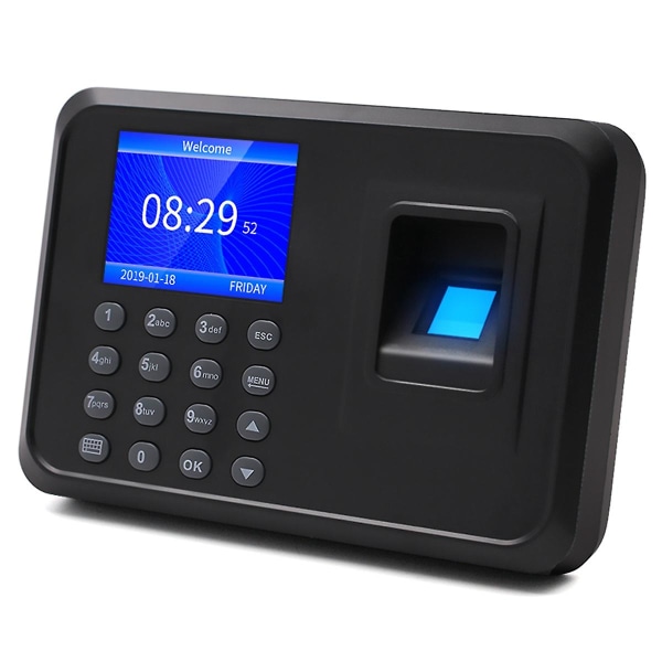 F01 Tids- och närvaromaskin Fingeravtryckshålkortsmaskin