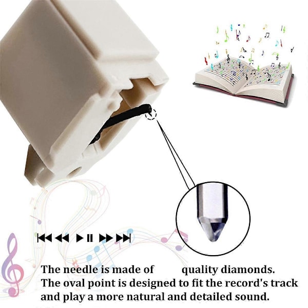 1 kpl Korvaava neula ATN3600L vinyylilevysoittimeen AT-LP60 levysoittimelle Phonograph Platenspeler Records Player