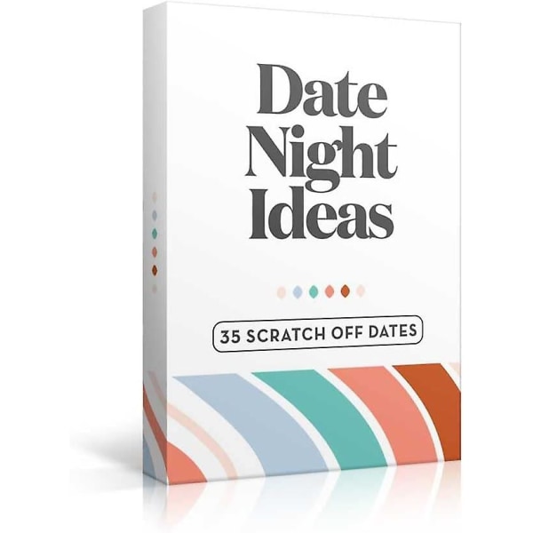 Romantiske pargaver - Morsom og eventyrlig date-nattboks - skrapekortspill for par
