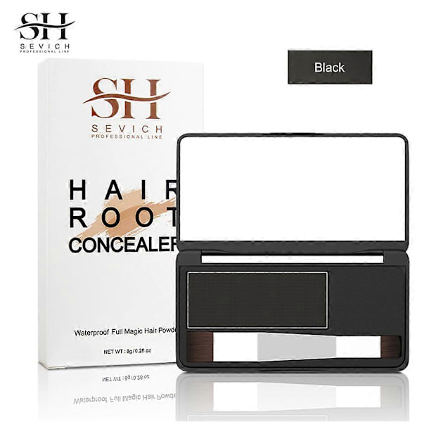 Vandfast Hårfarvepulver HAIR ROOT TOUCH UP - Skjul hårtab, Tilbagegående Hårfæste, Tyndt hår Skaldede Pletter