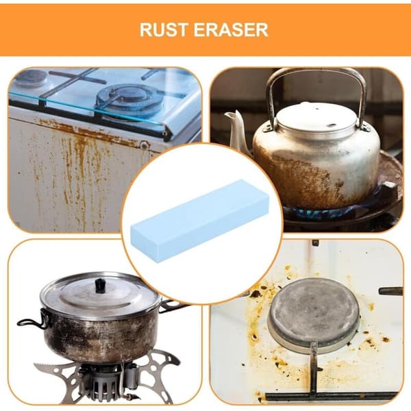 Ridsemiddel til rustfrit stål. Stålpolerer