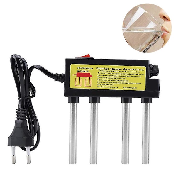 1 st Vattenelektrolys Vattenkvalitetstestare Vattenkvalitetsdetektor, Vattenelektrolys Bärbar Vattenföroreningstestmätare