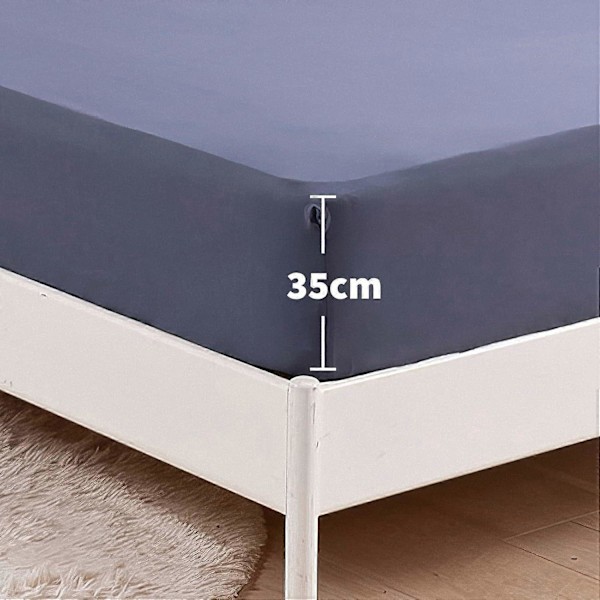 Madrasbeskytter 220*200 cm til madrasser op til 35 cm med premium kvalitet og komfort