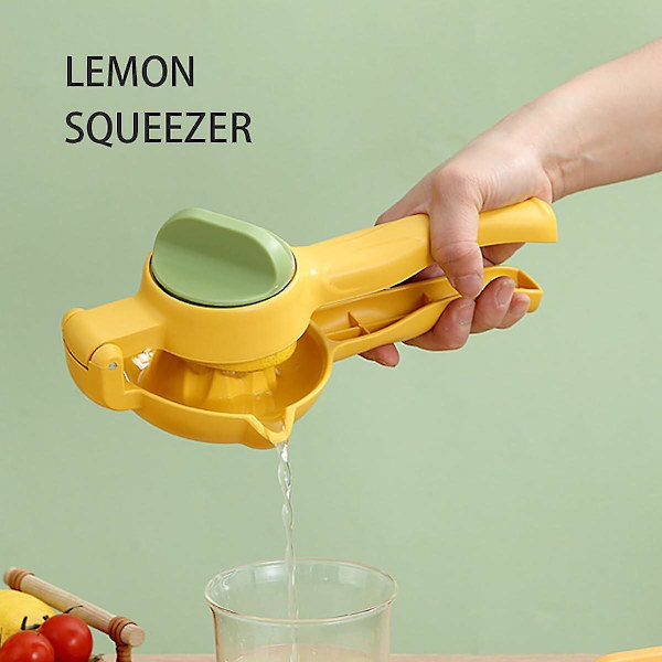 Citronpresser, Manuel Juicer Citronpresser, Juicer Citrus Citronpresser, Ny Opgradering Frugtpresser Med Rotationsknap Køkkenredskab