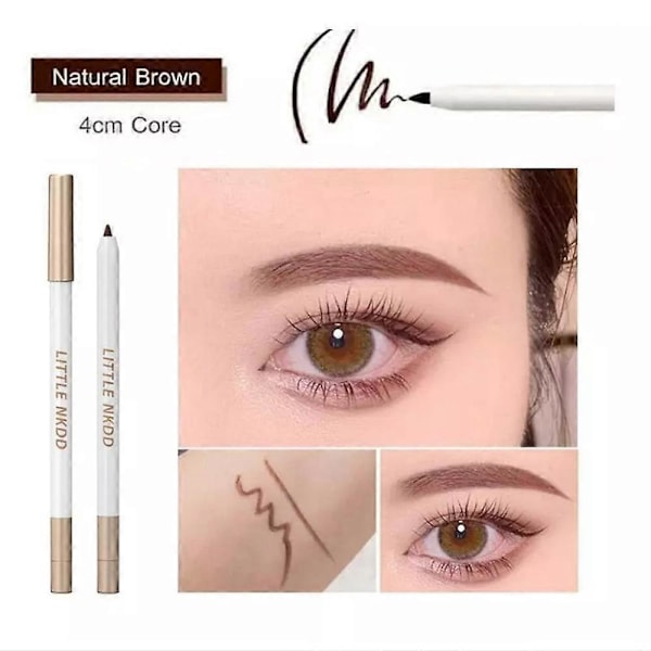 2 st. Smudge-Proof, Vattentät och Långvarig Eyelinerpenna