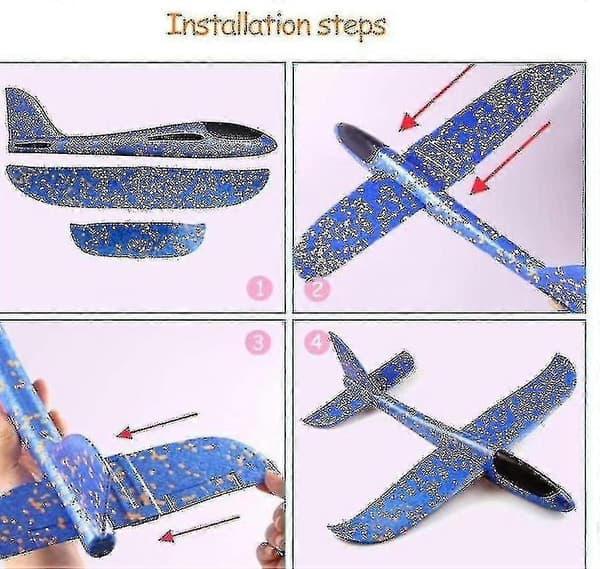 Flygplan Kasta Skum Flygplan Segelflygplan 48cm