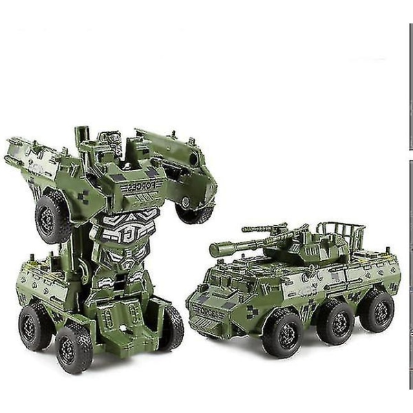 Transformerbar Robotbil Børn Tankbil Legetøj Børnegaver
