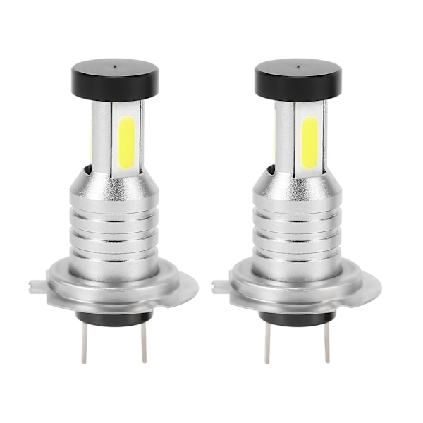 2x H7 LED-ajovalolamppusetti, korkea ja matala säde, 100W, 30000LM, erittäin kirkas, 6000K valkoinen