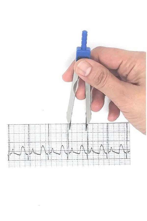 EKG Kaliper Elektrokardiogram Divider (1 stk blå)