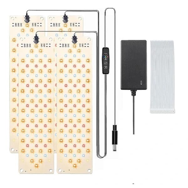 LED-växtljuspanel - EU-kontaktadapter